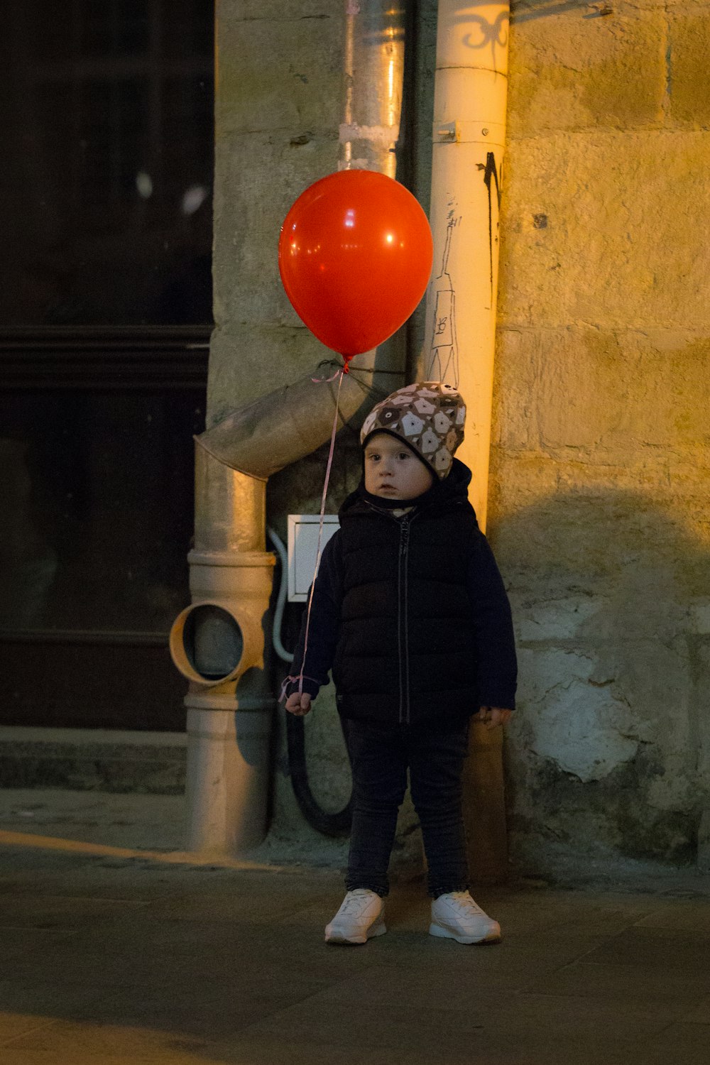 boy near wall