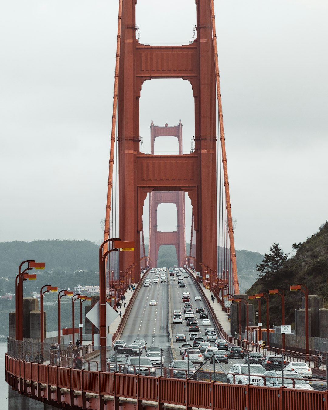 red concrete bridge