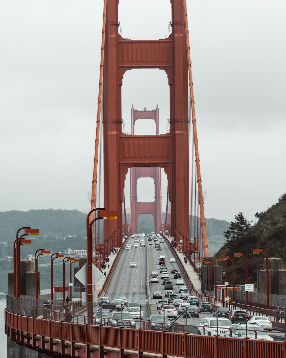 red concrete bridge