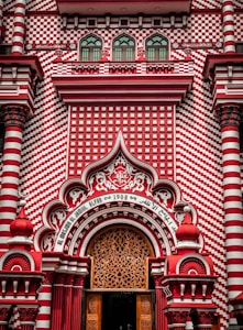 red concrete building