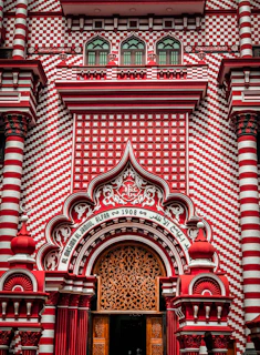 red concrete building