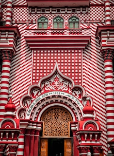 red concrete building