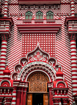 red concrete building