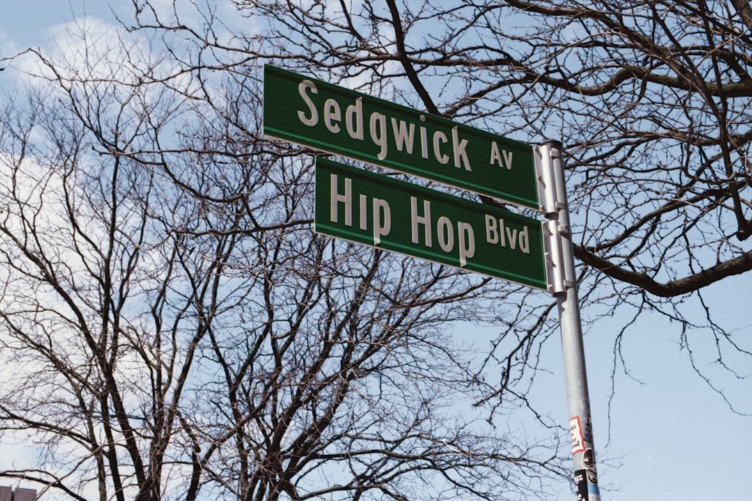 sedqwick hip hop road sign