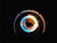 A close-up of a gas stove burner with a blue and yellow flame surrounding a dark central structure, set against a black background.