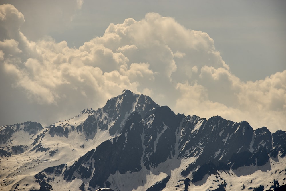 snow-covered mountain