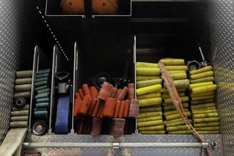 hoses in assorted colors