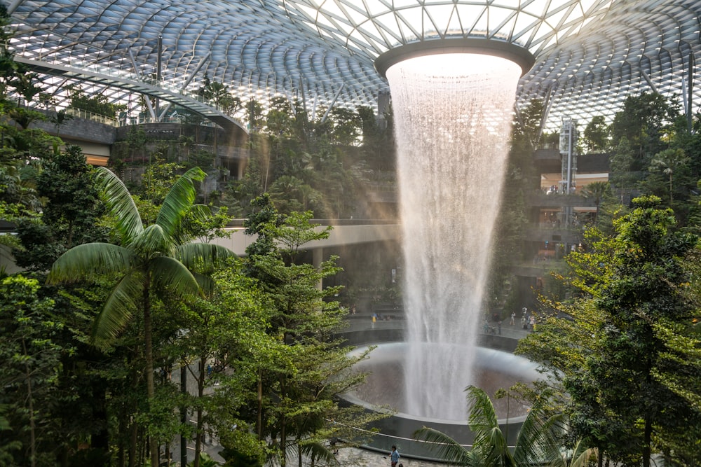 indoor waterfalls