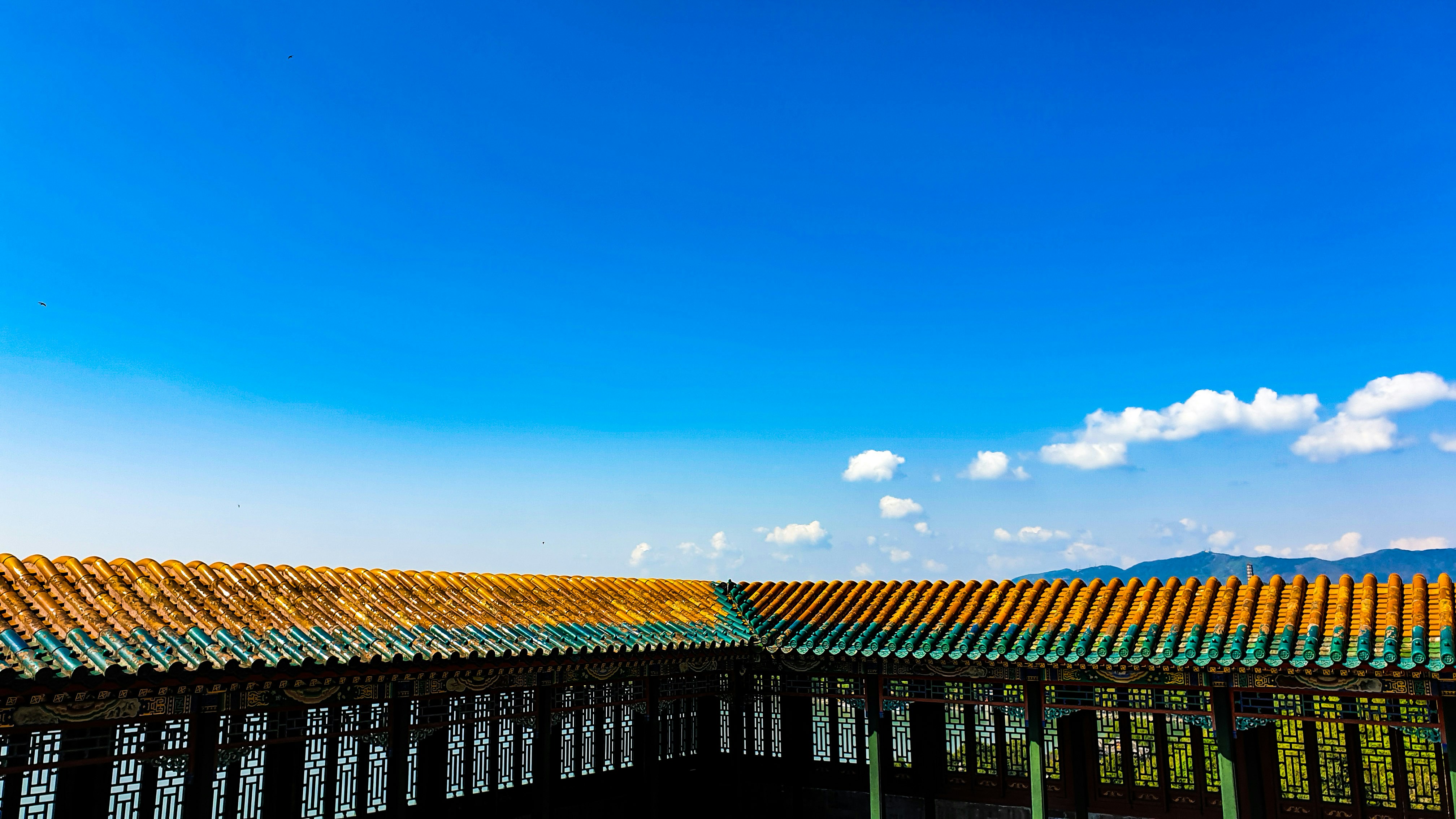 Green concrete commercial building