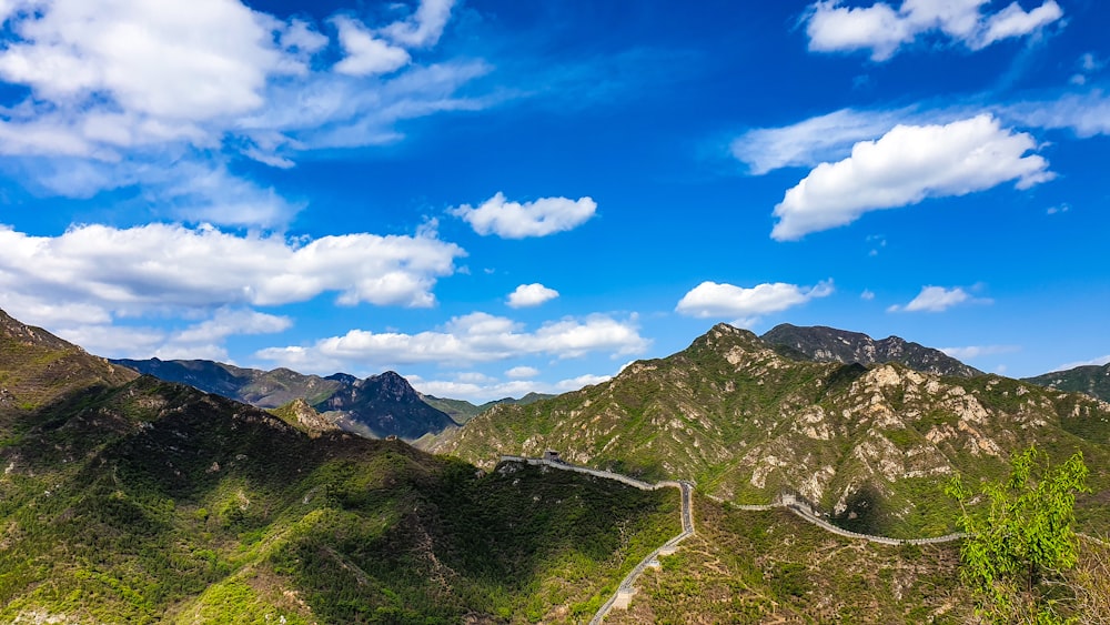 green mountains during daytime