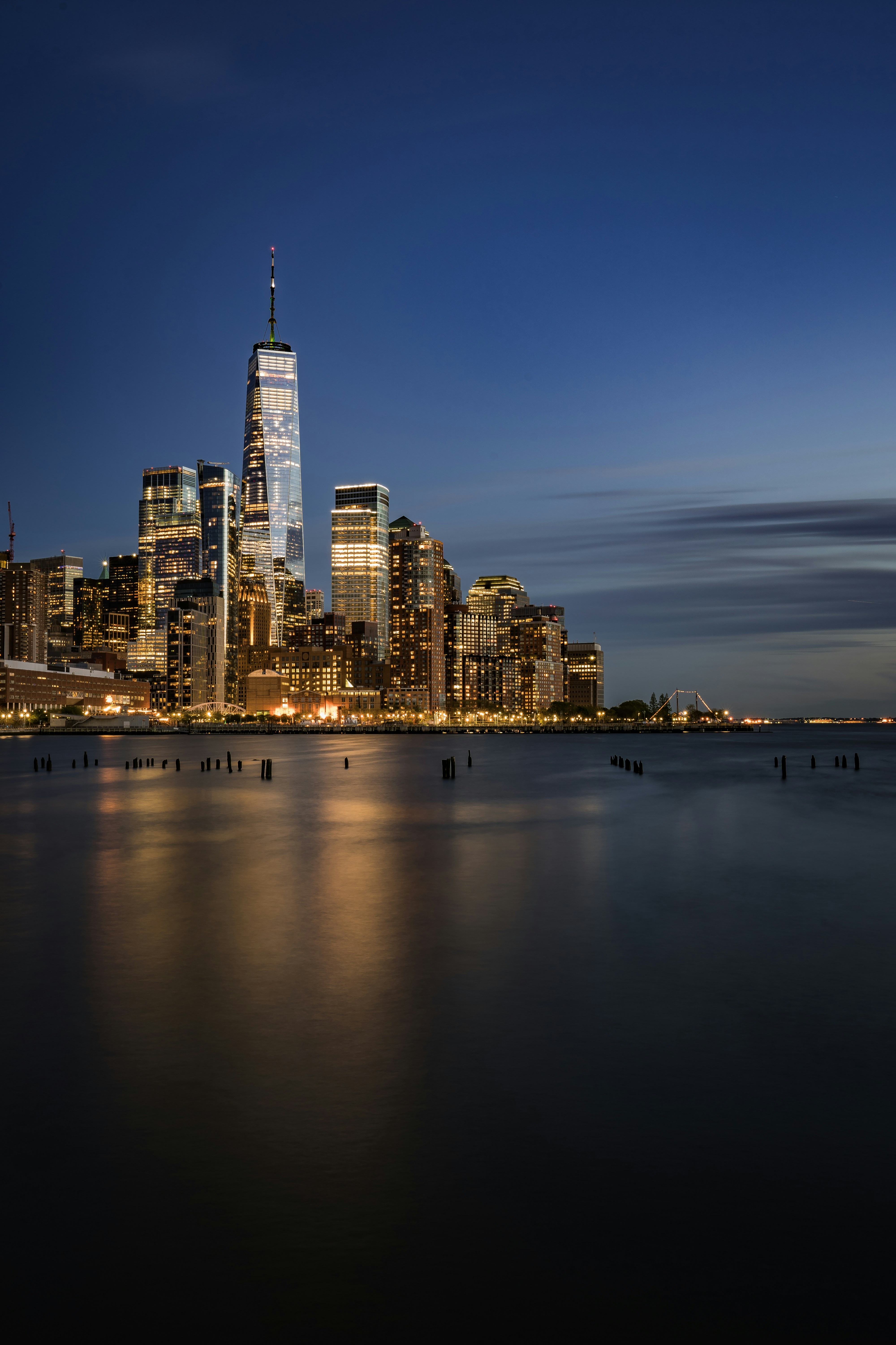cityscape photography during nighttime