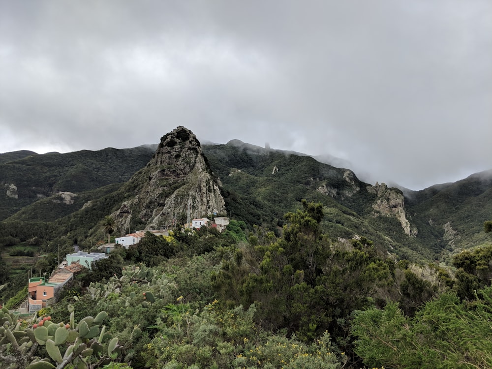 green mountains