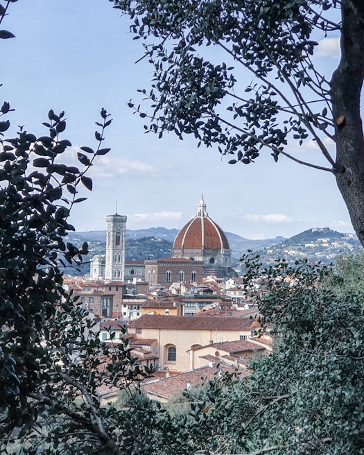 Scenic view of Florence, Italy, where Emir studied at Instituto Lorenzo de’ Medici.