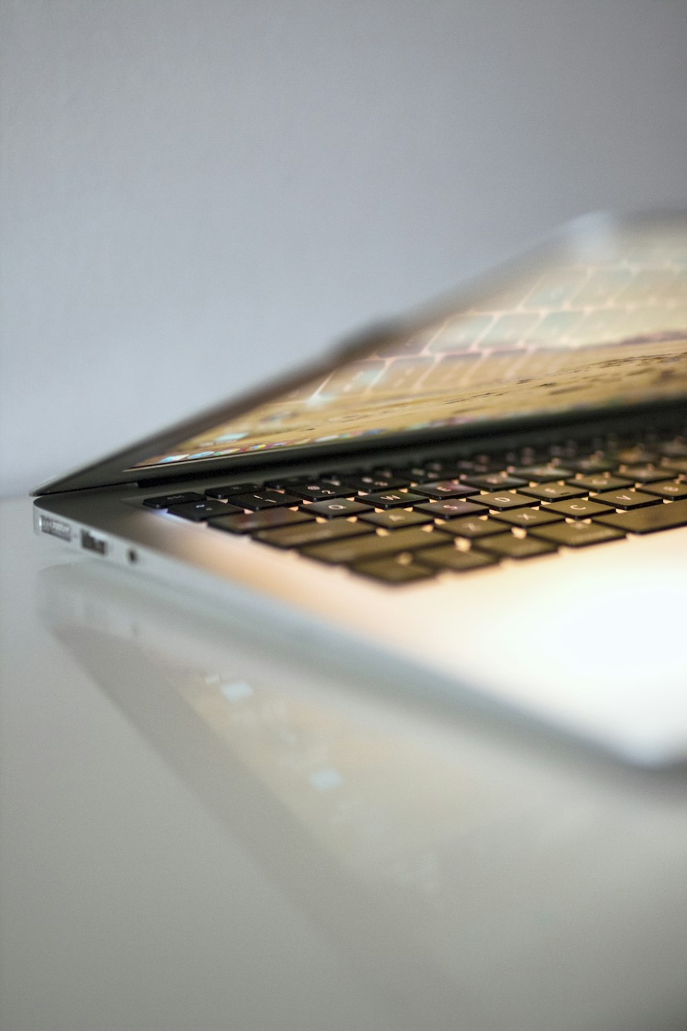 silver MacBook Pro