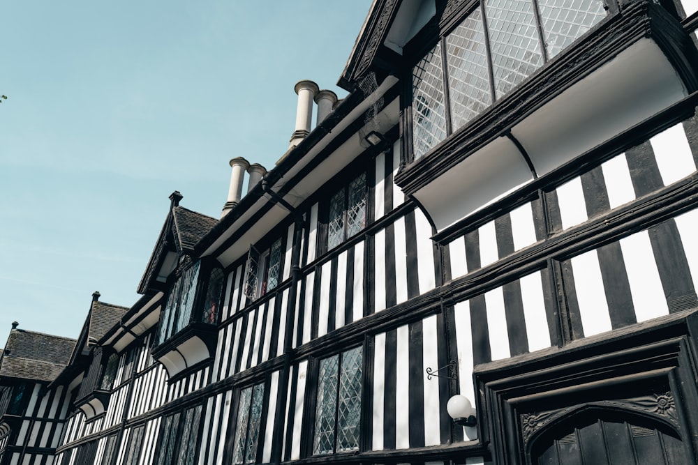 white and black house during daytime