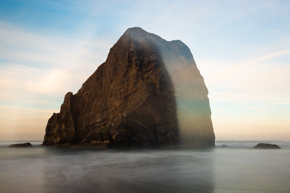 large rock formation