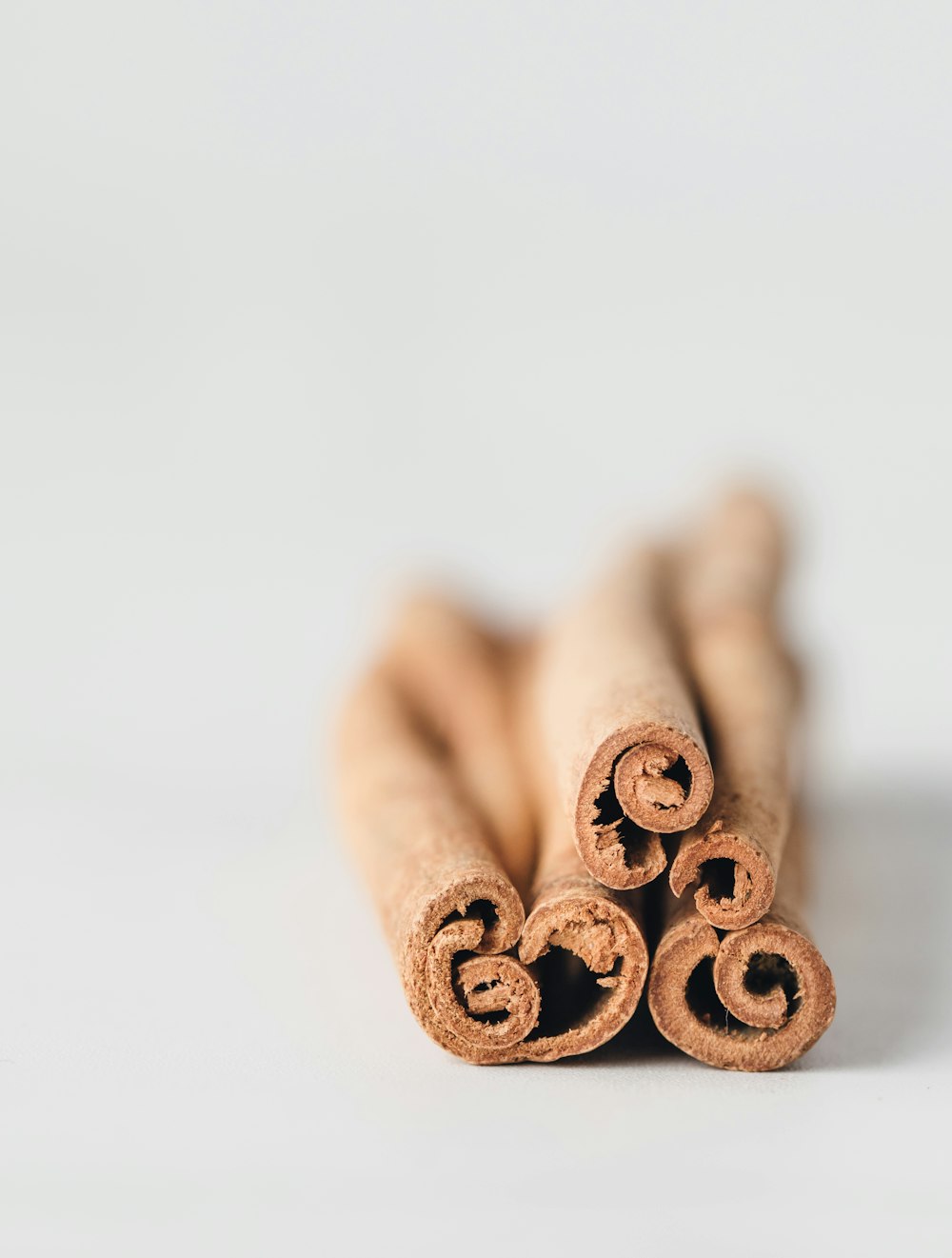 brown textile on white surface