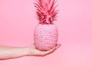 pink pineapple fruit