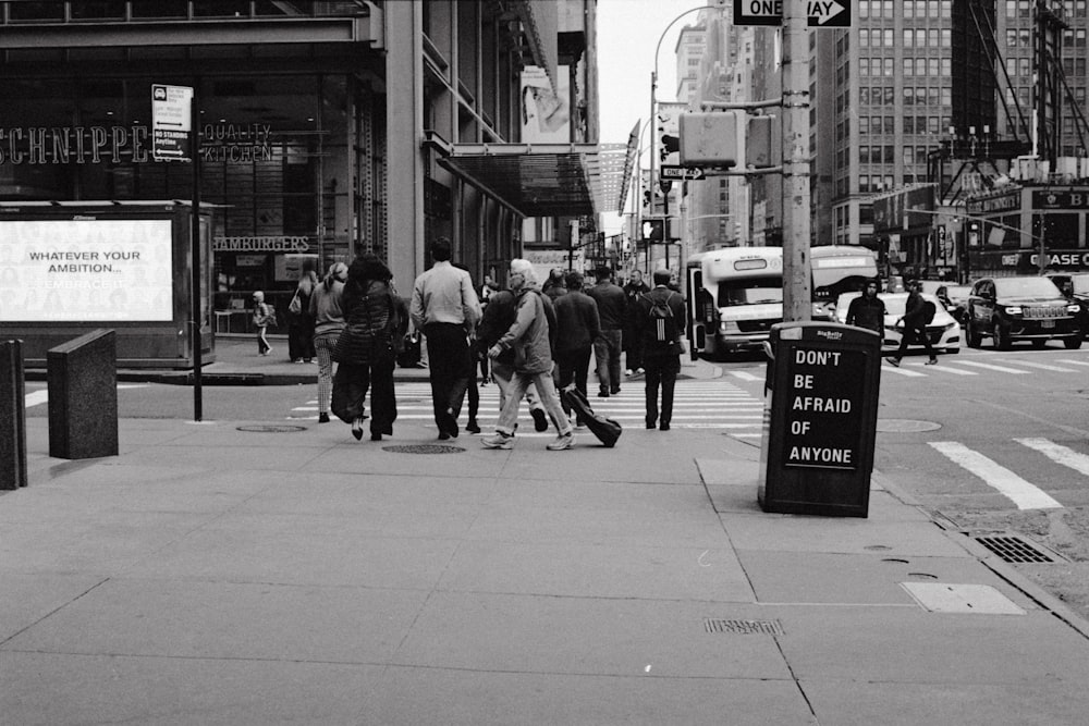 person walking near the building