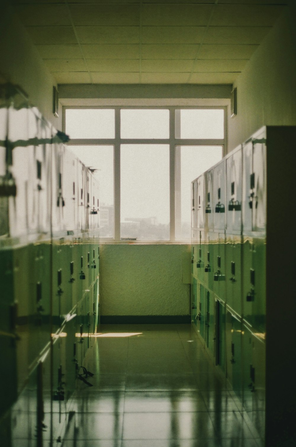 closed lockers