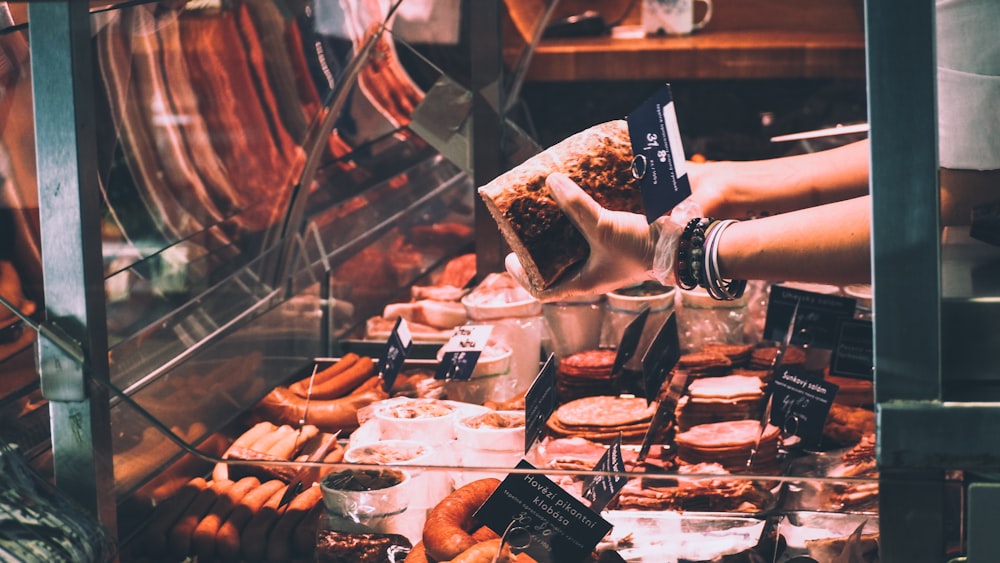 sausage display cabinet