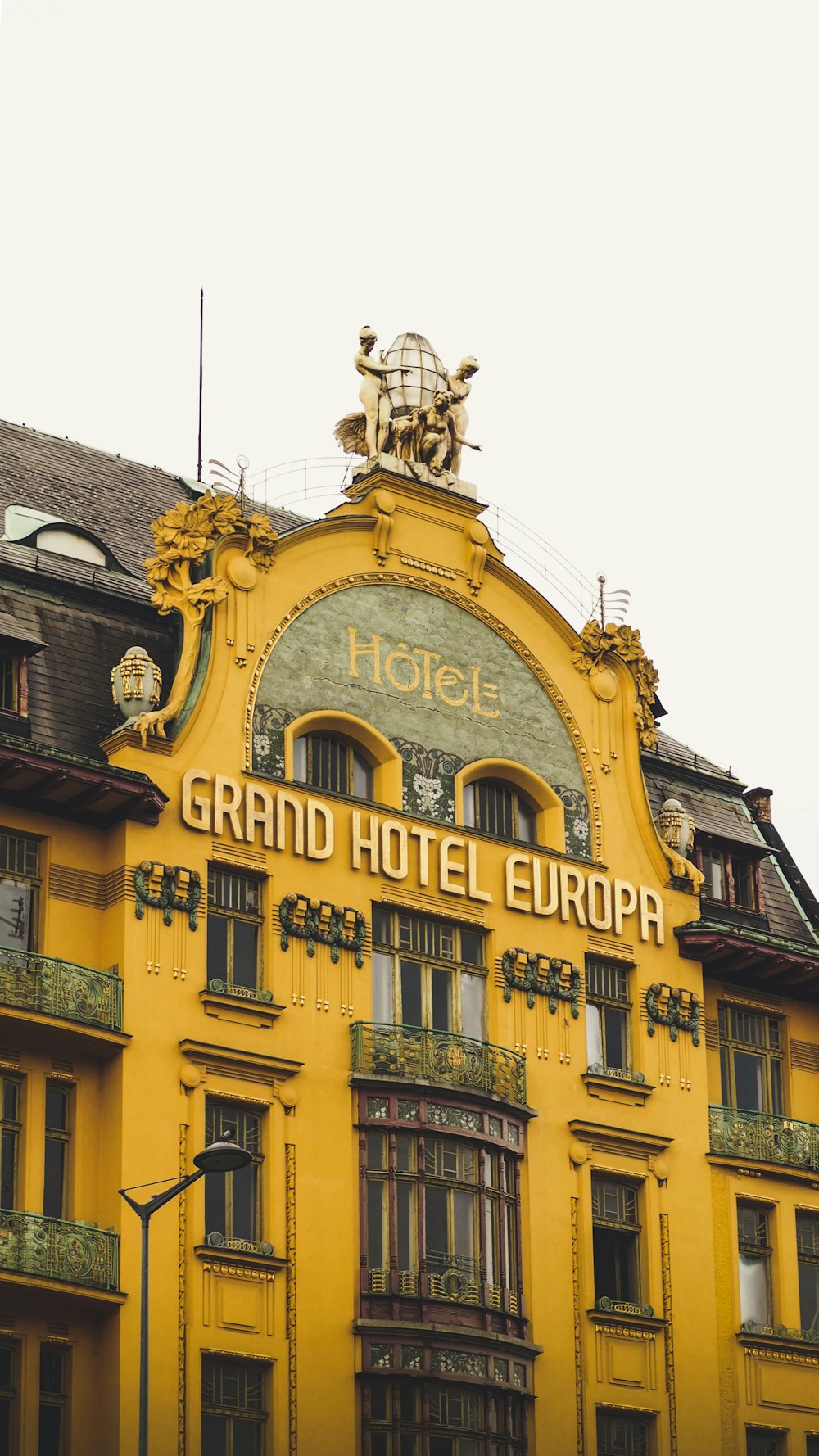 Gebäude des Grand Hotel Europa