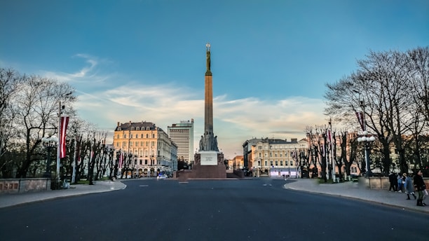 road in Latvia pictured during our holiday curated by Francesco Margaretini Luxury Travels
