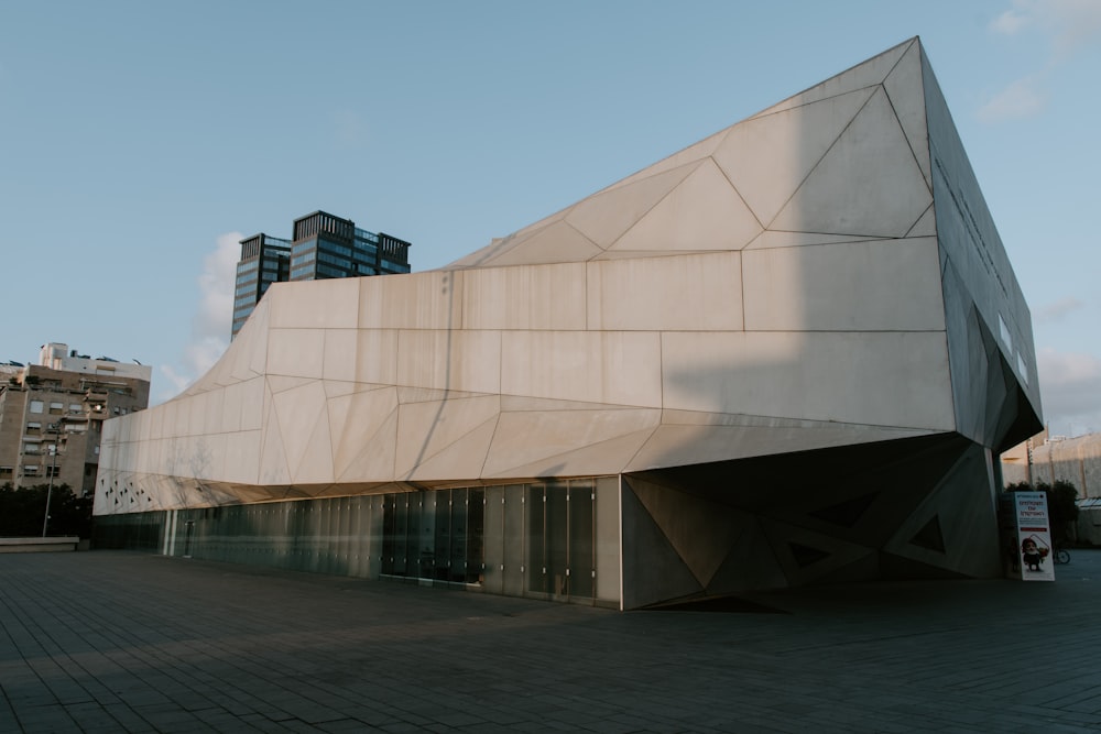 white concrete building near daytime