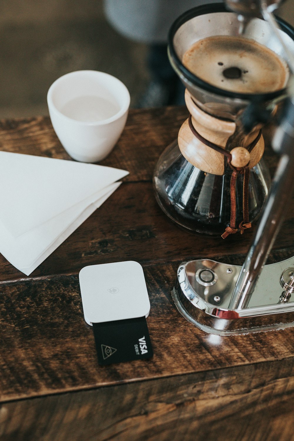 white ceramic cup