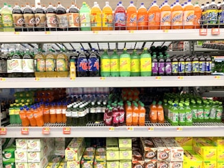 assorted-label bottle lot