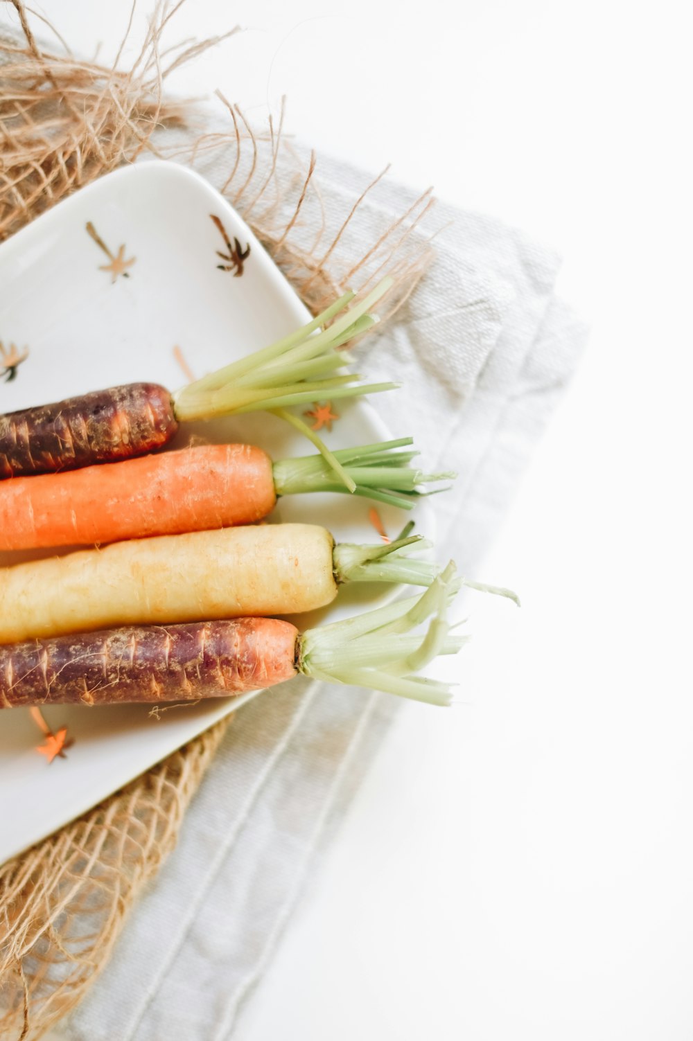carottes à l’assiette