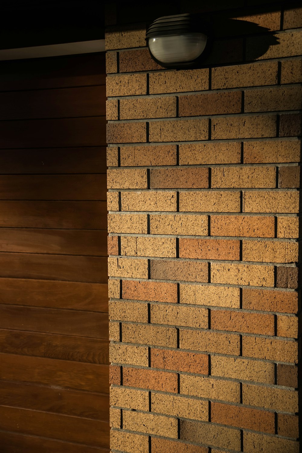 light bulb on wall