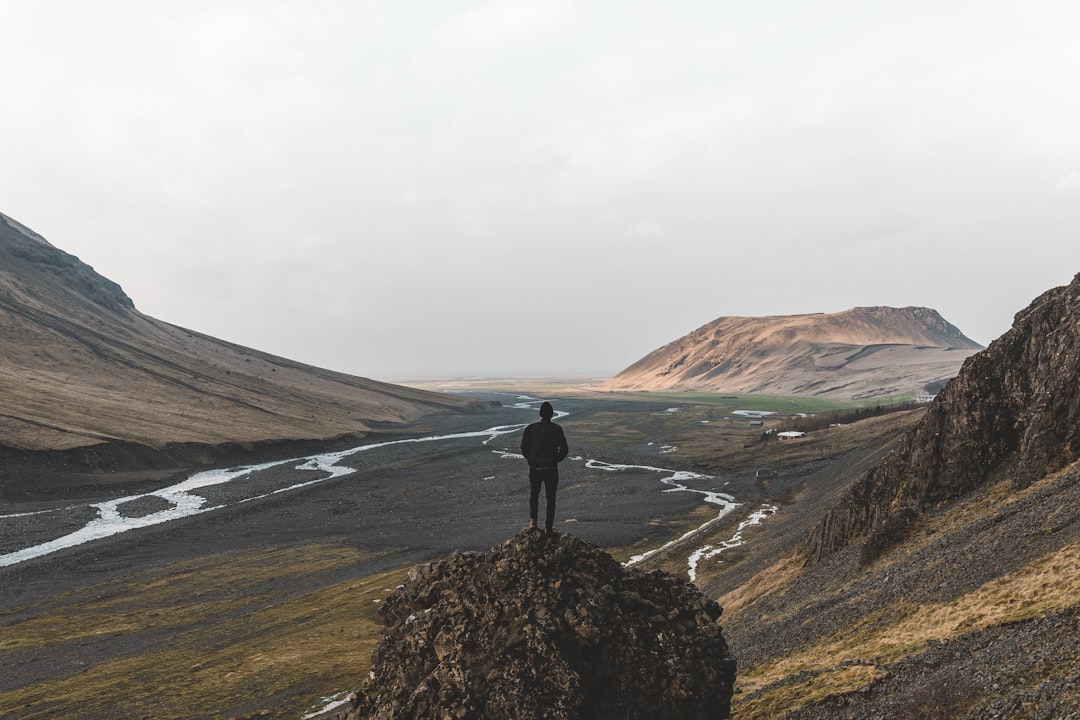 man on rock