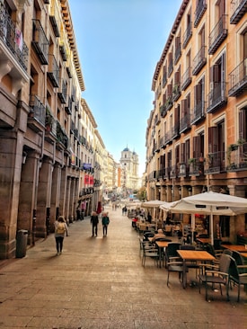 people in a street during daytime