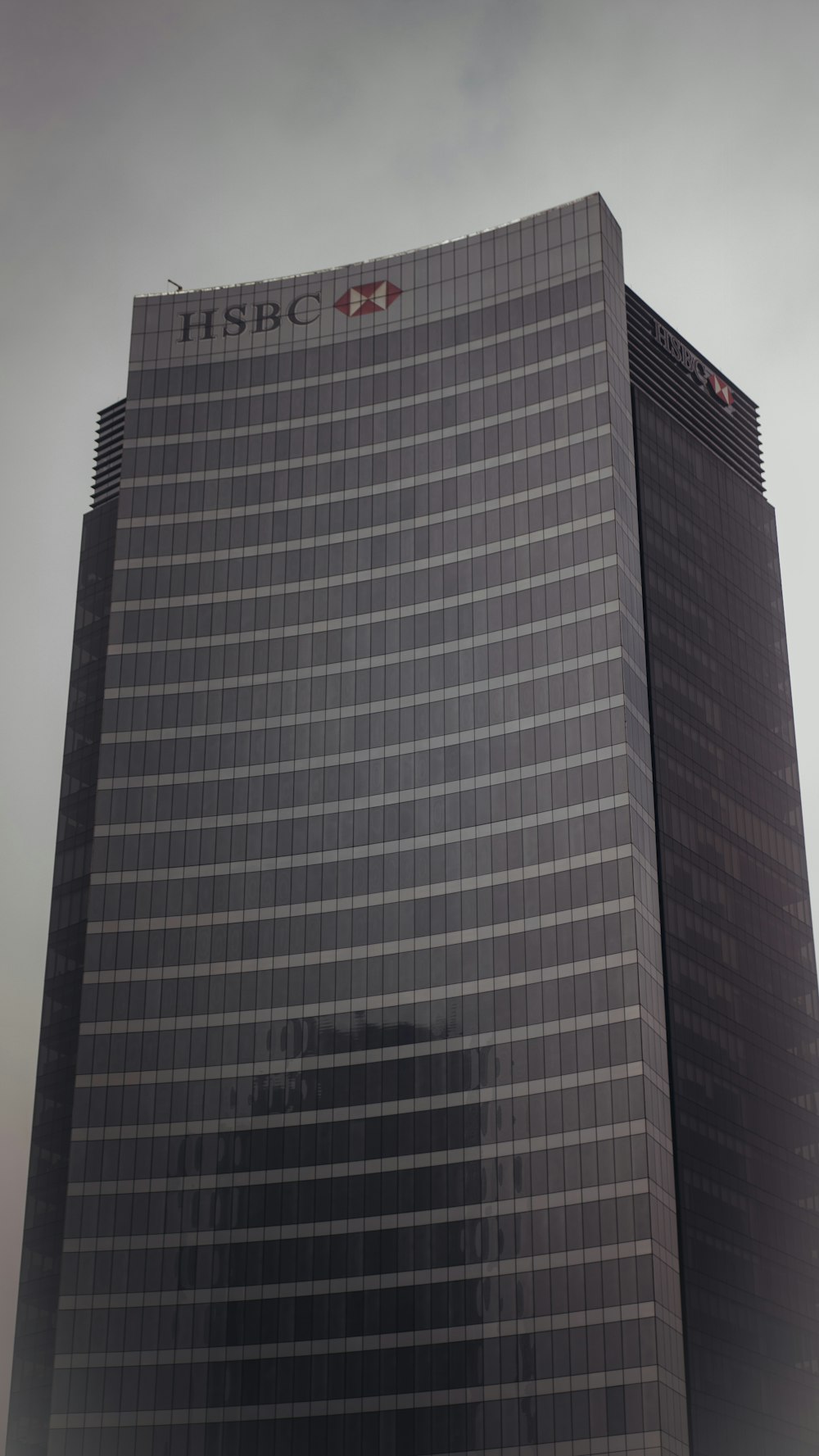 gray HSBC building