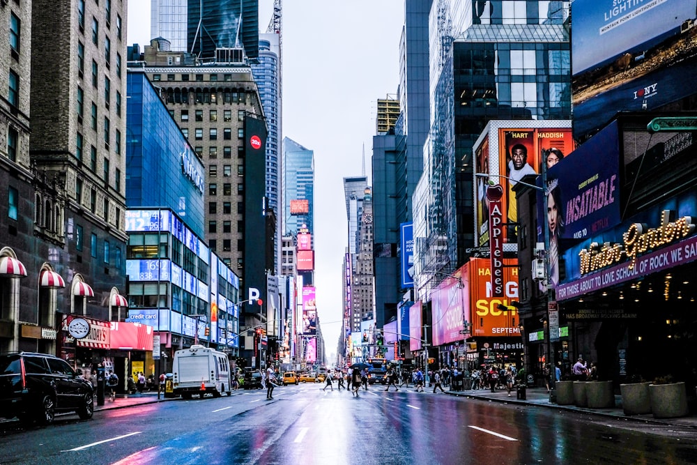 people on road during daytime