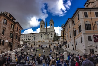 Community members gathered outside the chapel during the Festa di San Nicola celebration.