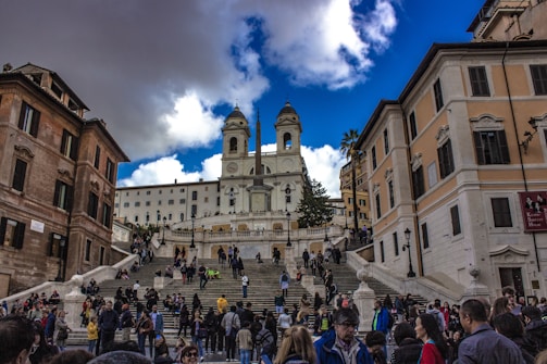 Community members gathered outside the chapel during the Festa di San Nicola celebration.
