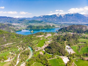 Aerial view of Isparta showcasing beautiful landscapes.