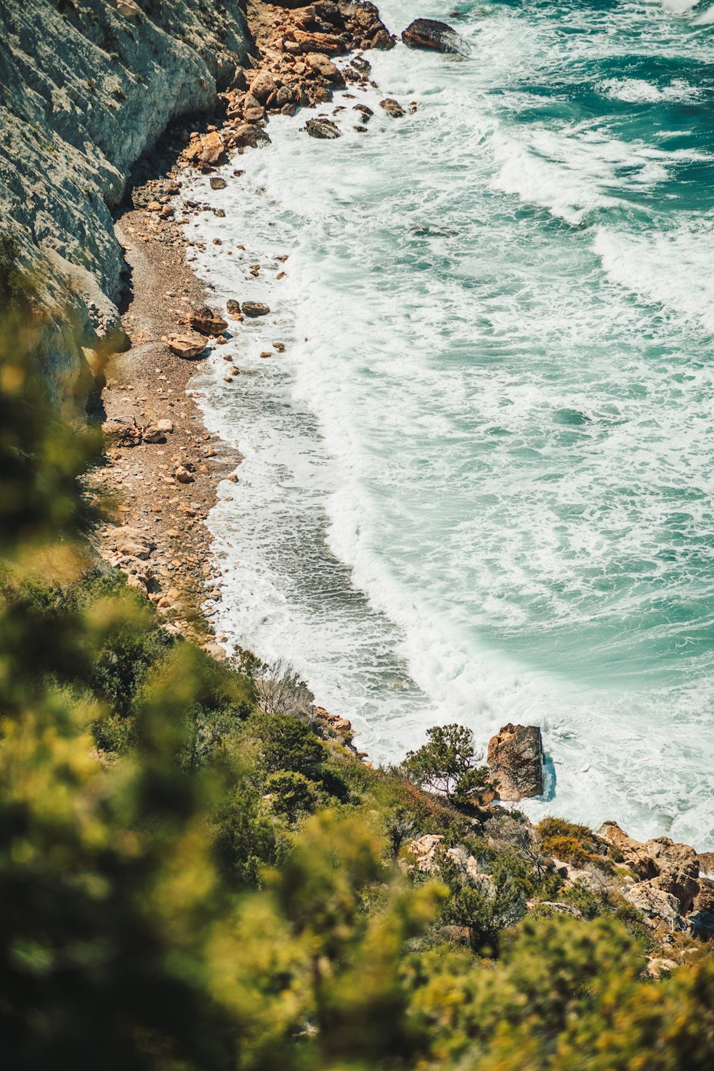 beach during daytime