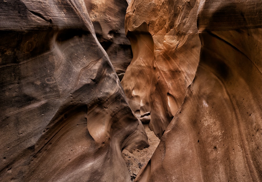 brown rock formations