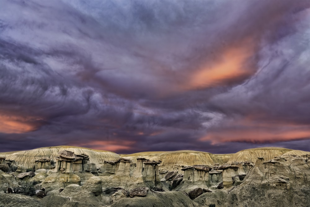 brown stone mountain