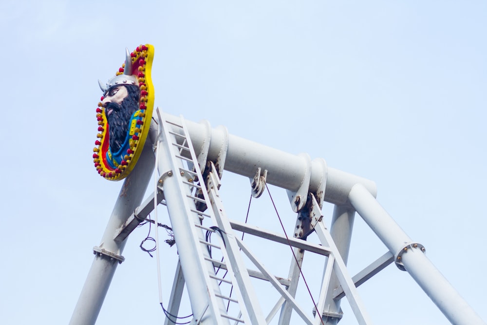 low angle photography of circus ride