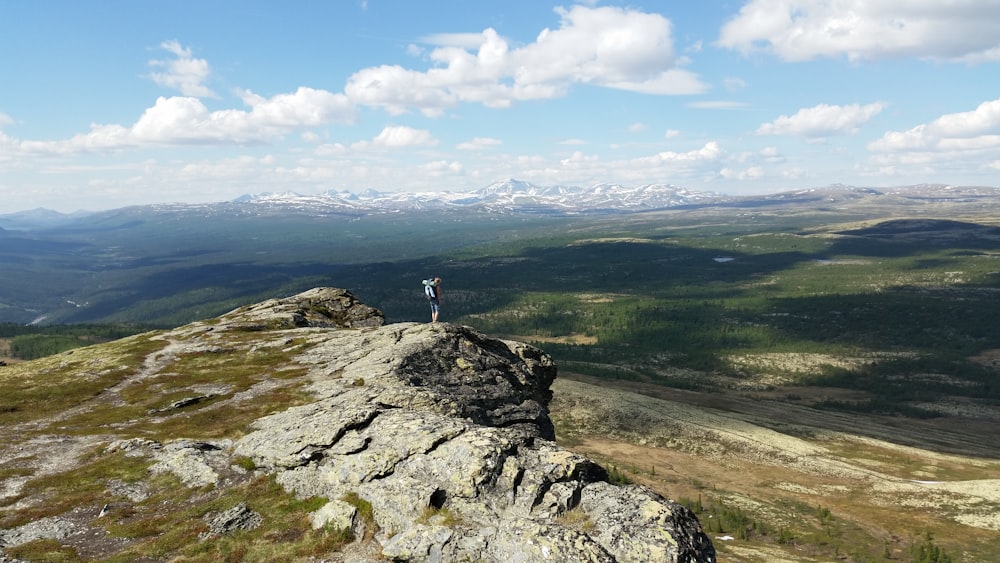Uma vista de Svartfjellet