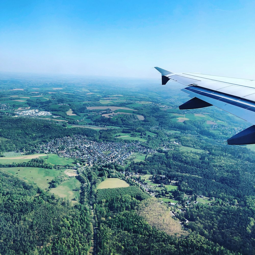 aerial photography of island