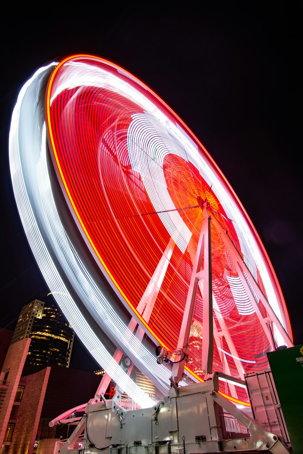 time-lapsed photography of ferris-wheel