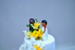selective focus photography of wedding cake
