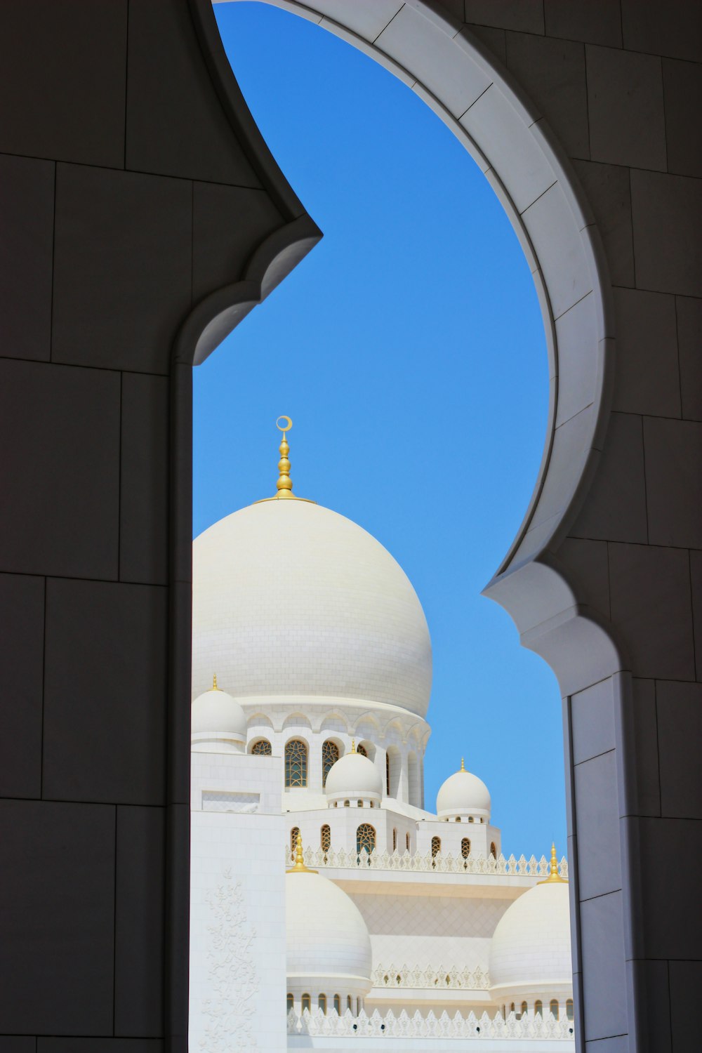Mezquita Blanca durante el día