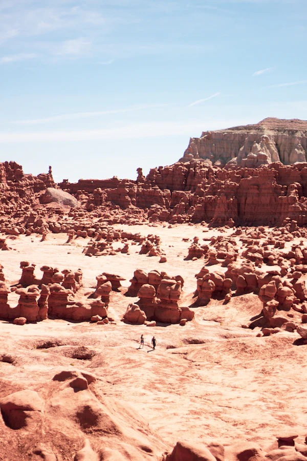 Sandstone hoodoos at Goblin Valley State Park, Utah