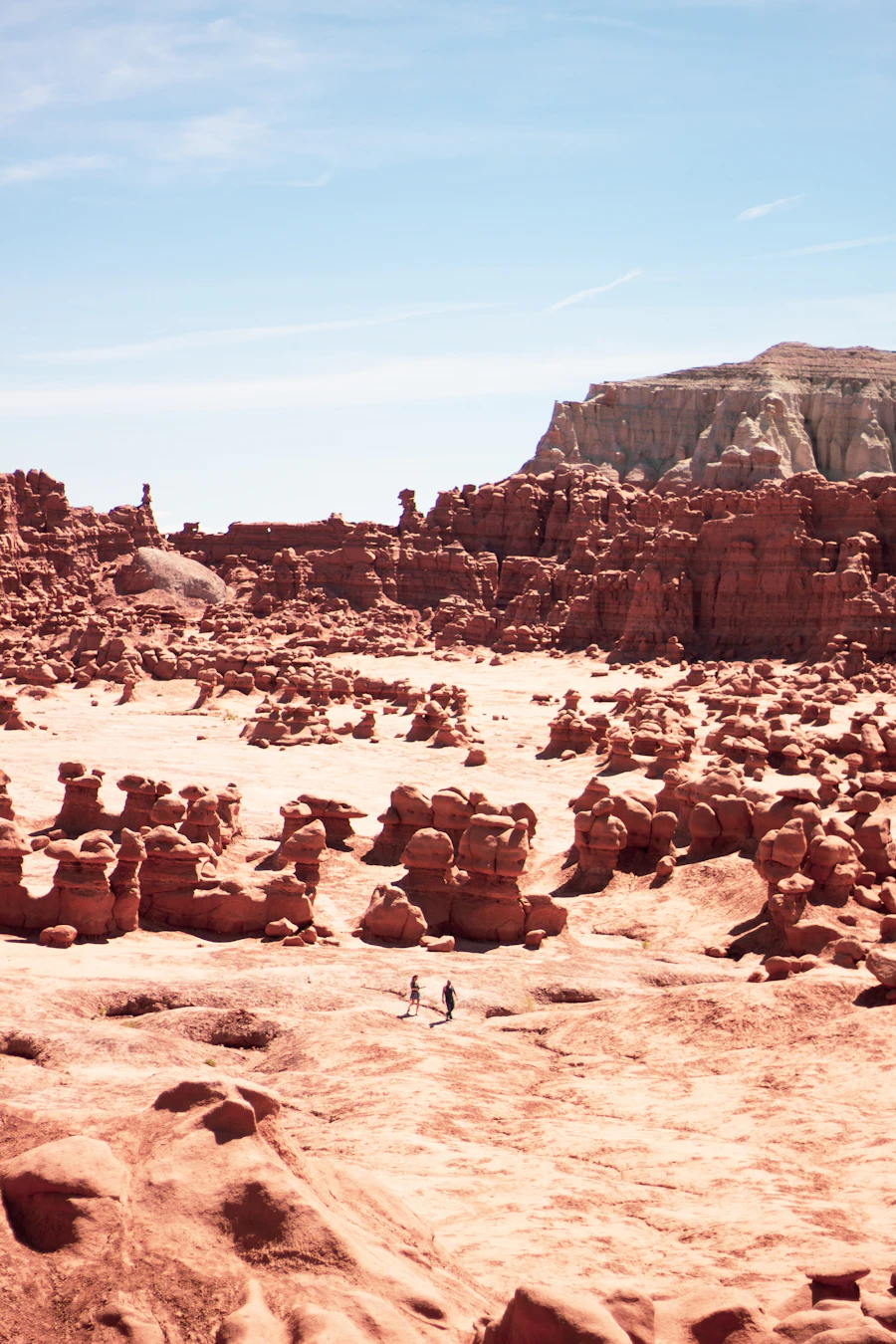 Sandstone hoodoos at Goblin Valley State Park, Utah